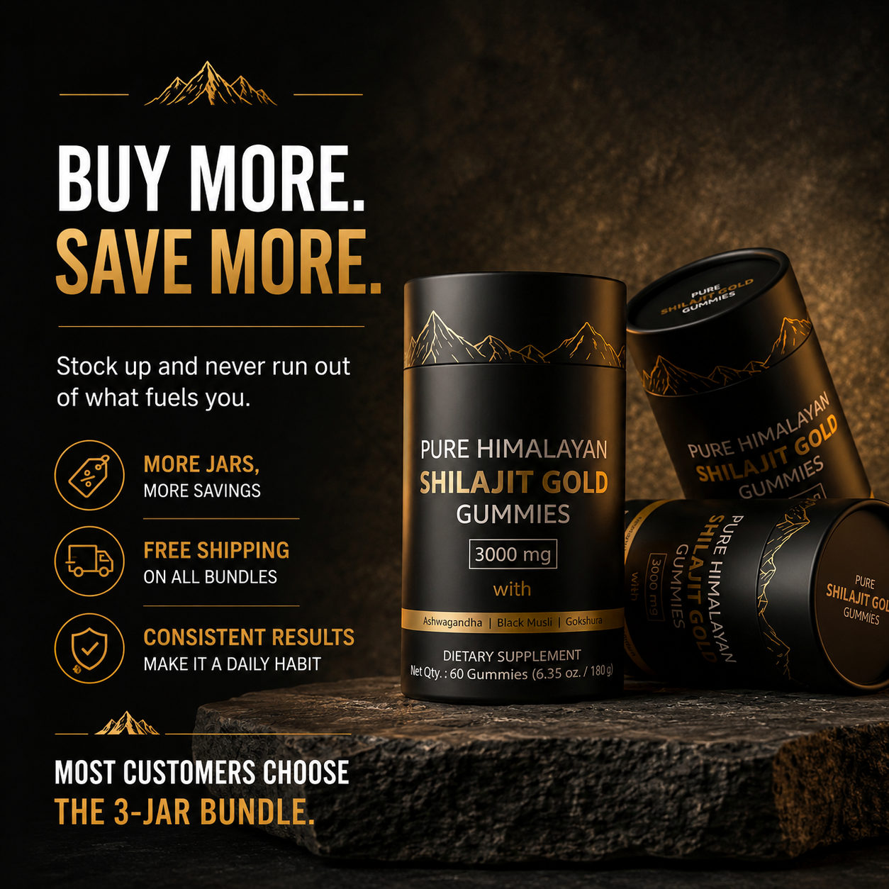 Gold Shilajit Gummies