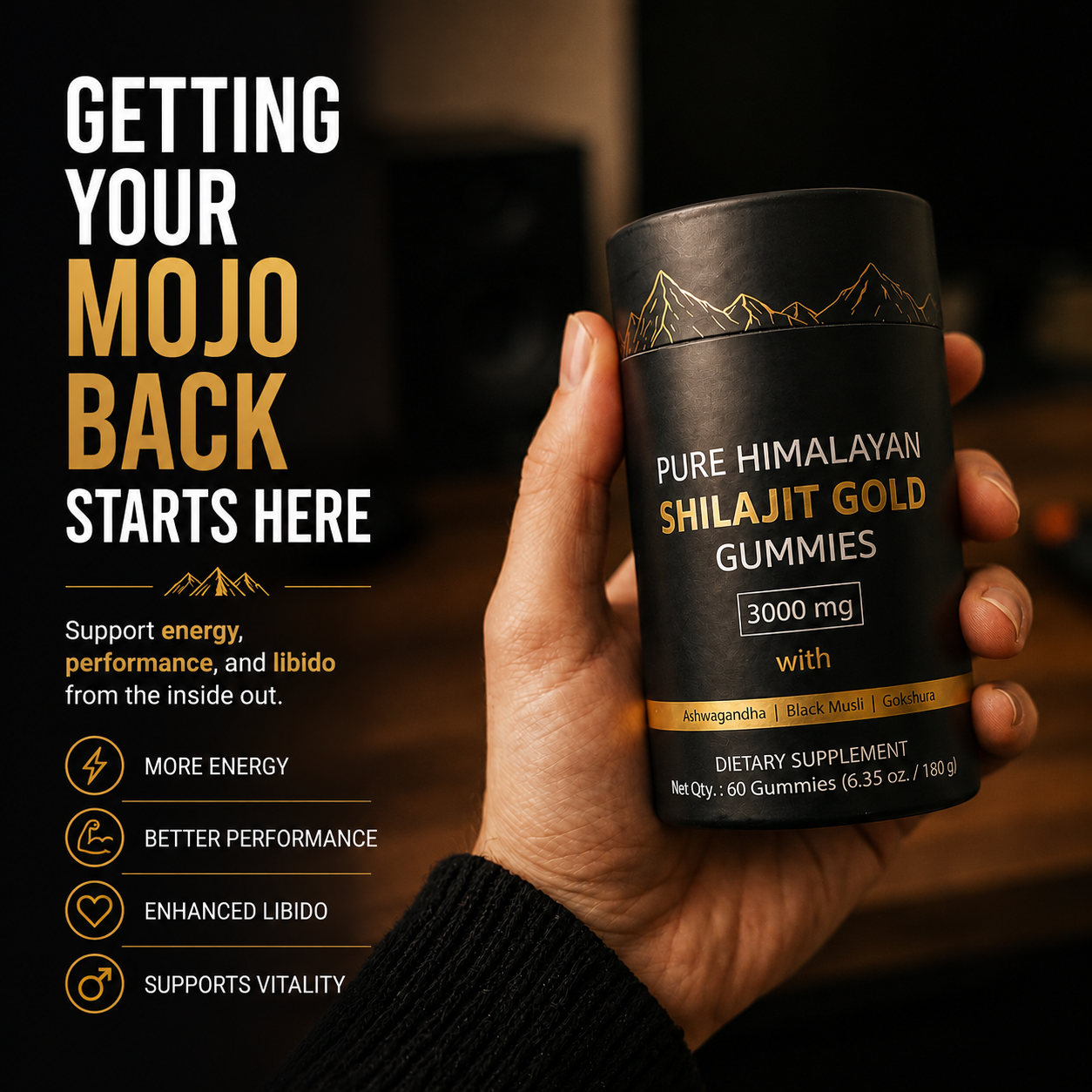 Gold Shilajit Gummies