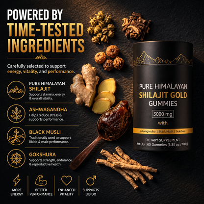 Gold Shilajit Gummies
