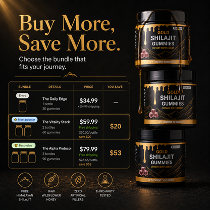 Gold Shilajit Gummies